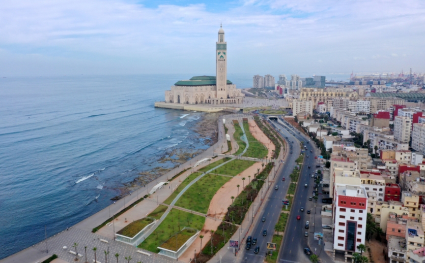 Promenade Maritime de la Mosquée Hassan II
