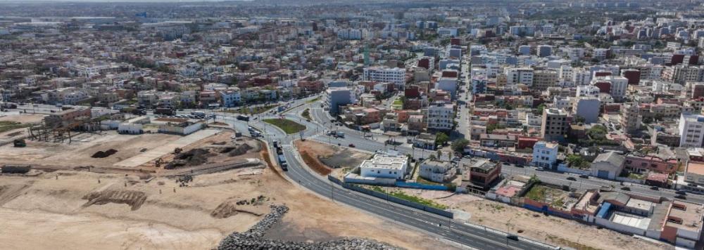 Aménagement du carrefour de raccordement de la voie maritime du port de Casablanca a la route régionale 322