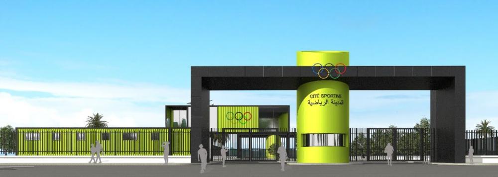 Aménagement d’une cité sportive au sein de la Préfecture des Arrondissements d'Al Fida Mers Sultan